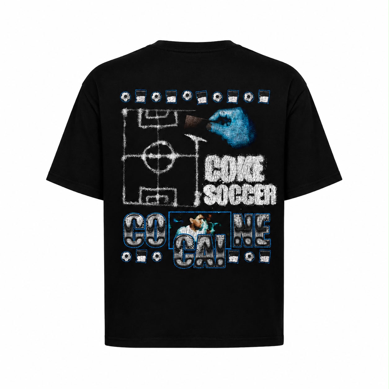 Coke Soccer Preta Costas