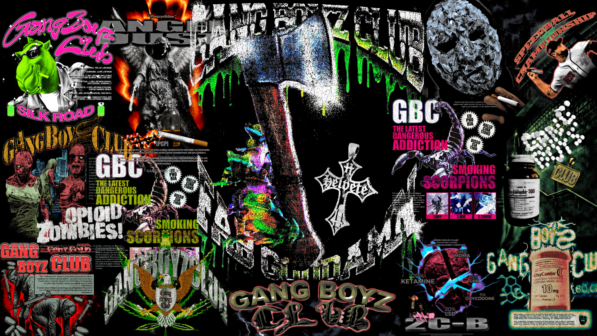 Mural de Stickers